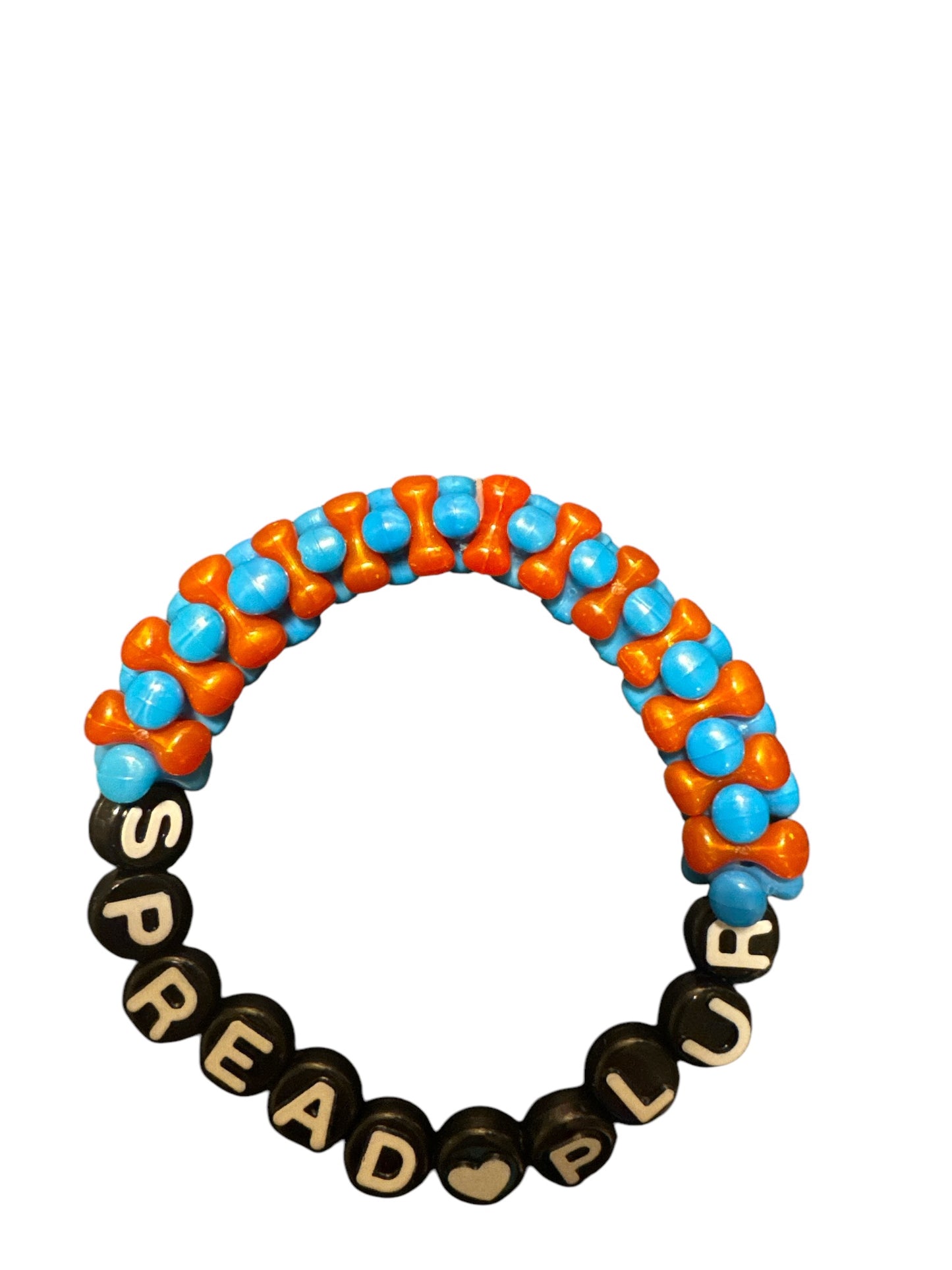 “Spread PLUR” Kandi Bracelet