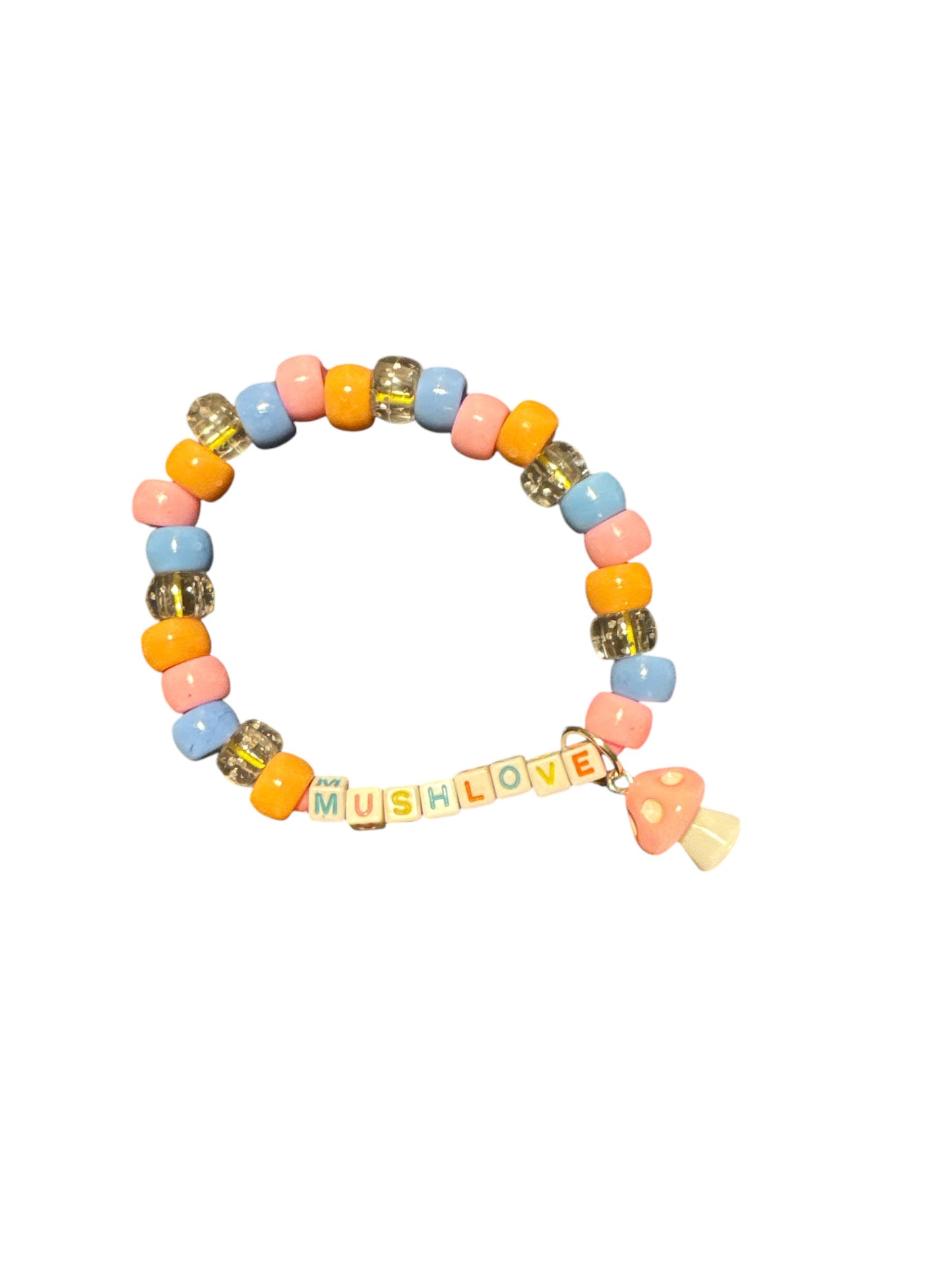 “MushLove” Kandi Bracelet