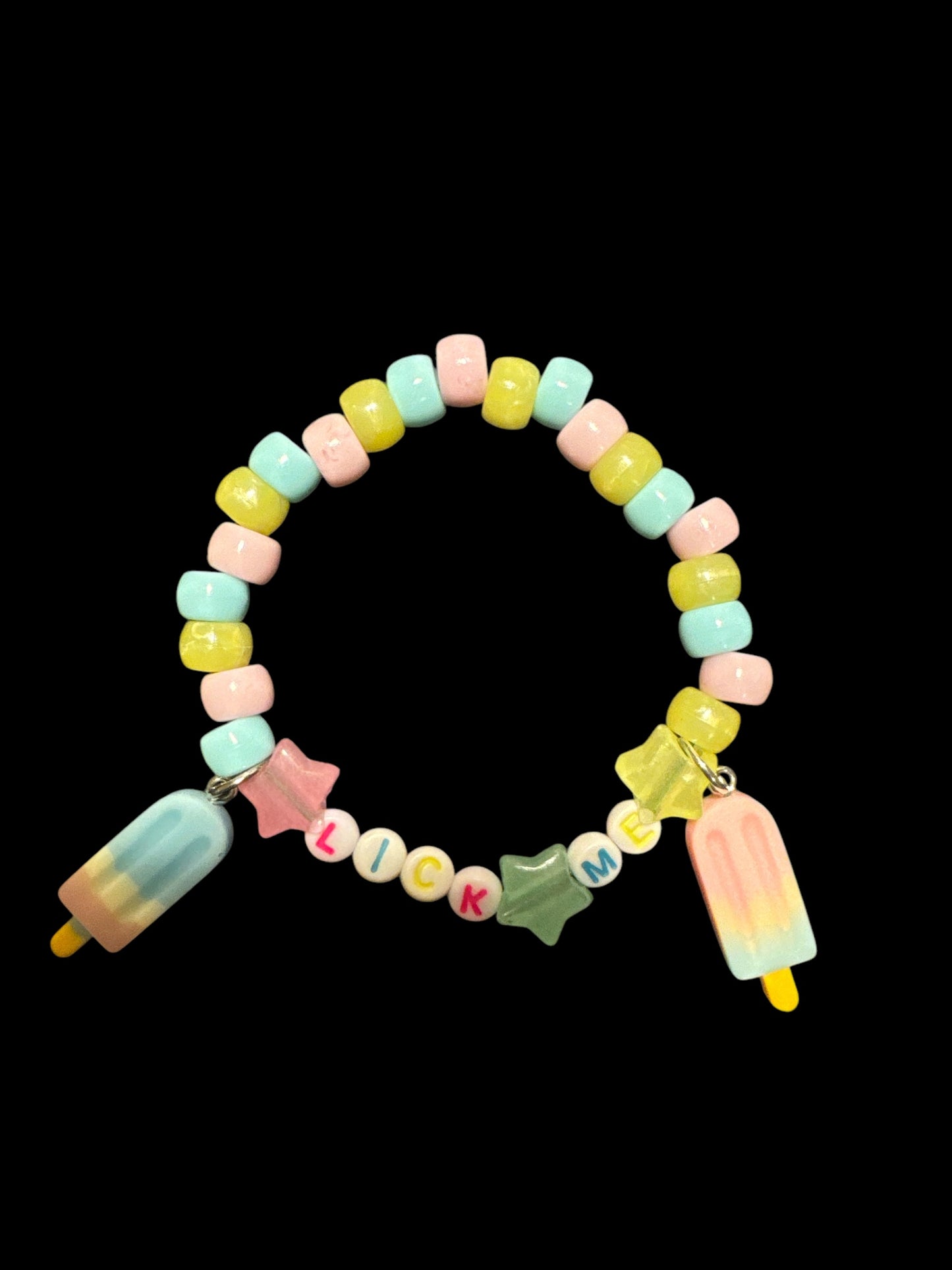 “Lick Me” Kandi Bracelet